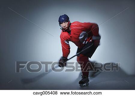 Young Male Ice Hockey Player View Large Photo Image Stock Photo - Young Male Ice Hockey Player. Fotosearch