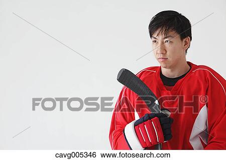 Young Male Ice Hockey Player View Large Photo Image Stock Photograph - Young Male Ice Hockey Player. Fotosearch