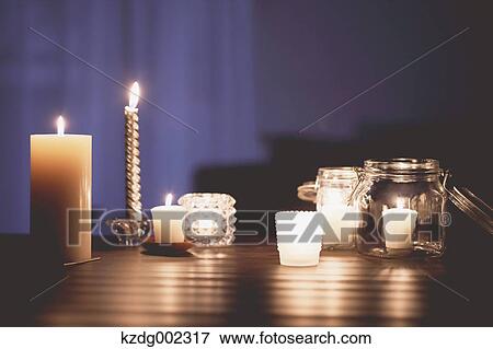Aroma candles View Large Photo Image Stock Photo - Aroma candles. Fotosearch