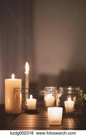 Aroma candles View Large Photo Image Stock Photo - Aroma candles. Fotosearch