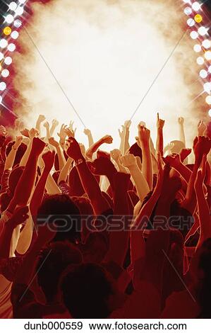 Audience enjoying live concert View Large Photo Image Stock Photo - Audience enjoying live concert. Fotosearch