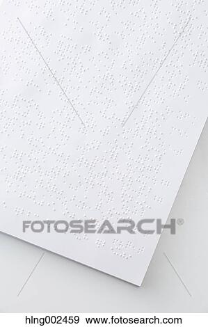 Braille paper View Large Photo Image Stock Photo - Braille paper. Fotosearch