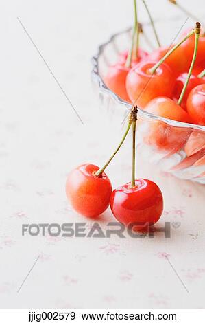 Cherries View Large Photo Image Stock Photo - Cherries. Fotosearch