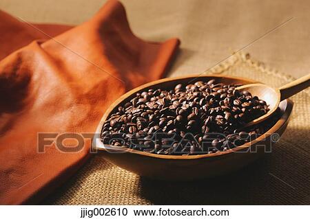 Stock Image - Coffee beans. Fotosearch
