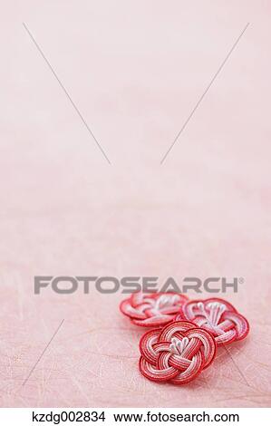 Picture - Emblems and Japanese paper. Fotosearch