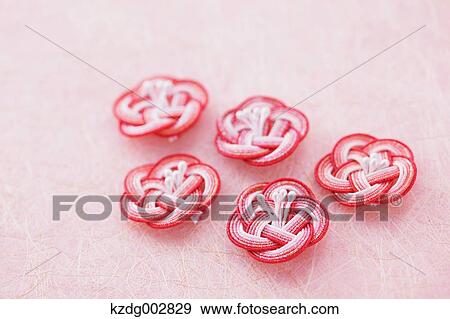 Stock Photo - Emblems and Japanese paper. Fotosearch