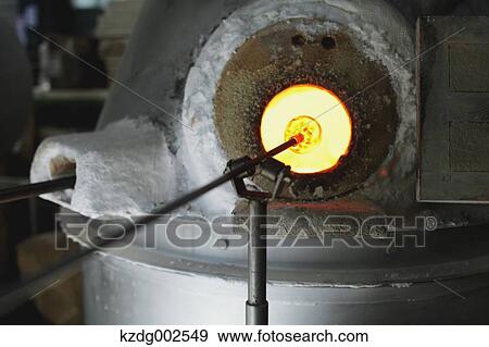 Stock Photo - Glass crafting workshop in Kawagoe, Japan. Fotosearch
