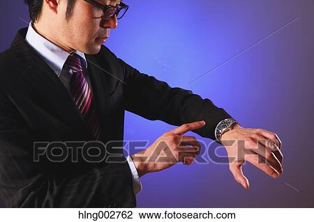 Stock Image - Japanese businessman. Fotosearch
