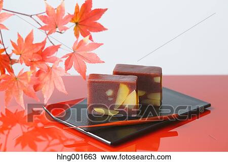 Stock Image - Japanese confectionery. Fotosearch