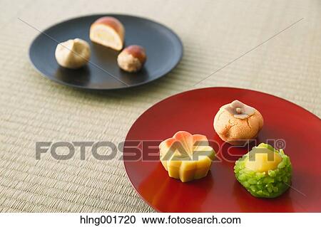 Japanese confectionery View Large Photo Image Stock Image - Japanese confectionery. Fotosearch