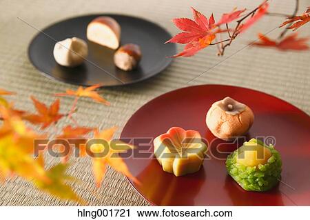 Japanese confectionery View Large Photo Image Stock Image - Japanese confectionery. Fotosearch