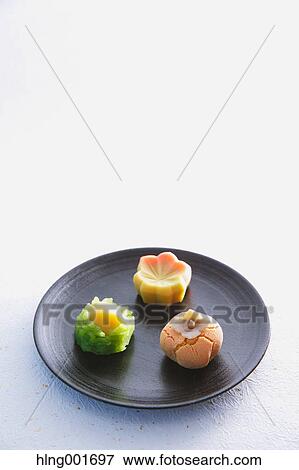 Japanese confectionery View Large Photo Image Stock Photo - Japanese confectionery. Fotosearch