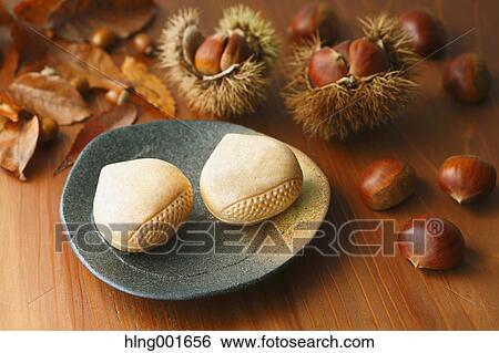 Stock Photograph - Japanese confectionery. Fotosearch
