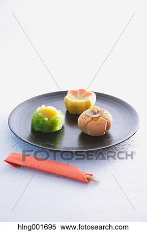 Japanese confectionery View Large Photo Image Stock Photography - Japanese confectionery. Fotosearch