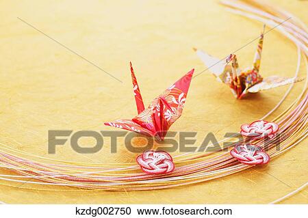 Stock Image - Japanese paper and accessories. Fotosearch