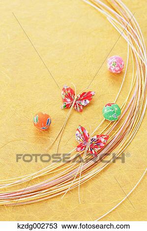 Japanese paper and accessories View Large Photo Image Stock Image - Japanese paper and accessories. Fotosearch