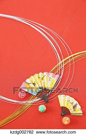 Japanese paper and accessories View Large Photo Image Stock Image - Japanese paper and accessories. Fotosearch