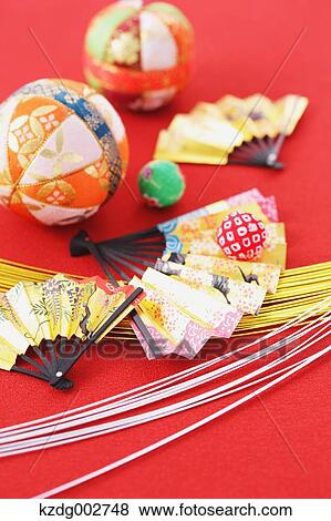 Japanese paper and accessories View Large Photo Image Stock Photo - Japanese paper and accessories. Fotosearch
