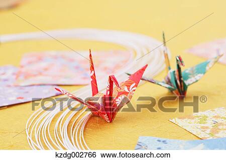 Stock Photograph - Japanese paper and accessories. Fotosearch