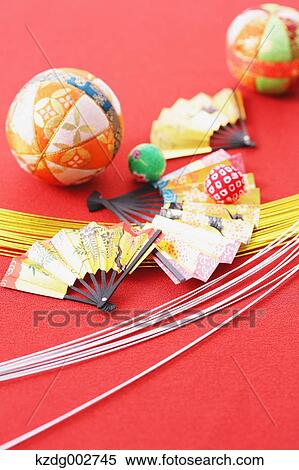 Japanese paper and accessories View Large Photo Image Stock Photography - Japanese paper and accessories. Fotosearch