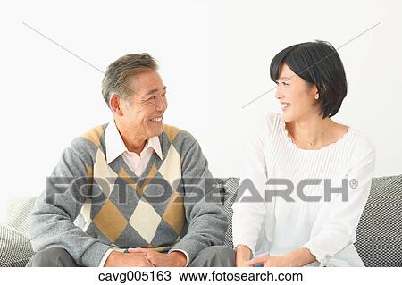 Japanese senior and daughter on the sofa View Large Photo Image Stock Image - Japanese senior and daughter on the sofa. Fotosearch