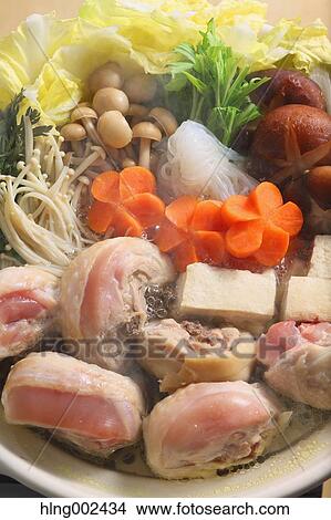 Japanese style casserole View Large Photo Image Picture - Japanese style casserole. Fotosearch