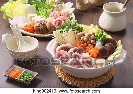 Japanese style casserole View Large Photo Image Stock Image - Japanese style casserole. Fotosearch