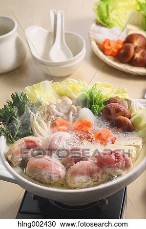 Japanese style casserole View Large Photo Image Stock Image - Japanese style casserole. Fotosearch