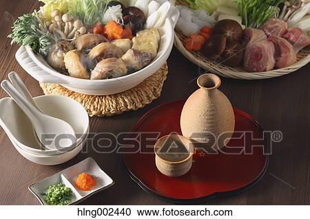 Japanese style casserole View Large Photo Image Stock Image - Japanese style casserole. Fotosearch