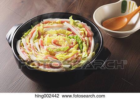 Japanese style casserole View Large Photo Image Stock Image - Japanese style casserole. Fotosearch