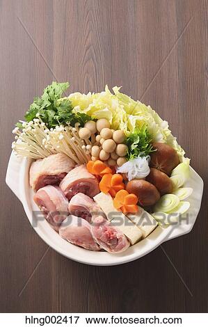 Japanese style casserole View Large Photo Image Stock Photo - Japanese style casserole. Fotosearch