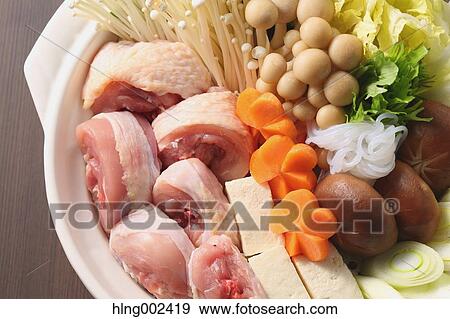 Japanese style casserole View Large Photo Image Stock Photo - Japanese style casserole. Fotosearch