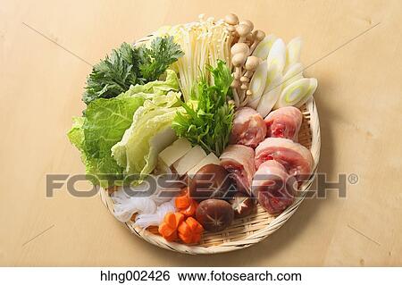Japanese style casserole View Large Photo Image Stock Photograph - Japanese style casserole. Fotosearch