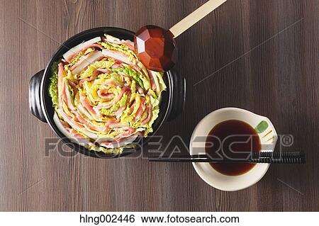Japanese style casserole View Large Photo Image Stock Photograph - Japanese style casserole. Fotosearch