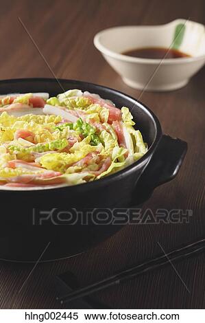 Stock Photography - Japanese style casserole. Fotosearch