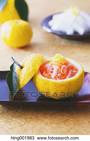 Stock Image - Japanese style radish dish. Fotosearch