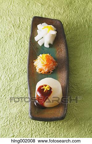 Japanese style radish dish View Large Photo Image Stock Photo - Japanese style radish dish. Fotosearch