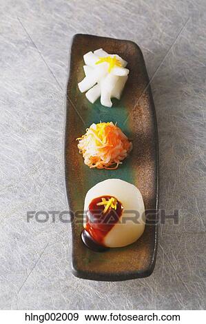 Japanese style radish dish View Large Photo Image Stock Photo - Japanese style radish dish. Fotosearch