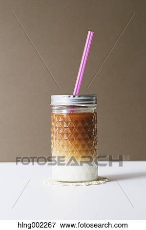 Jar drink View Large Photo Image Stock Photo - Jar drink. Fotosearch