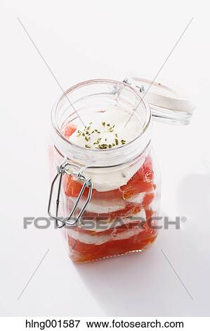 Jar salad View Large Photo Image Stock Photo - Jar salad. Fotosearch