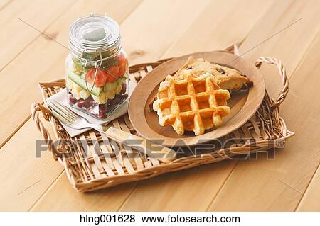 Jar salad View Large Photo Image Stock Photo - Jar salad. Fotosearch
