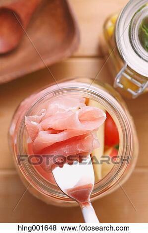 Jar salad View Large Photo Image Stock Photo - Jar salad. Fotosearch