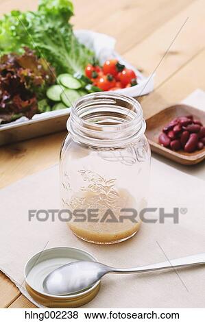 Jar salad View Large Photo Image Stock Photo - Jar salad. Fotosearch