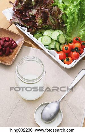 Jar salad View Large Photo Image Stock Photograph - Jar salad. Fotosearch