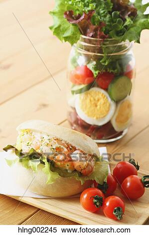 Jar salad View Large Photo Image Stock Photography - Jar salad. Fotosearch