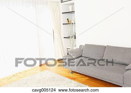 Living room interior View Large Photo Image Picture - Living room interior. Fotosearch