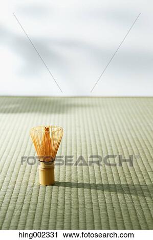 Stock Image - Maccha brush. Fotosearch
