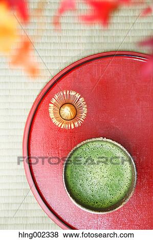 Stock Photo - Maccha green tea. Fotosearch