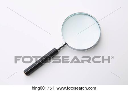 Stock Image - Magnifying glass. Fotosearch