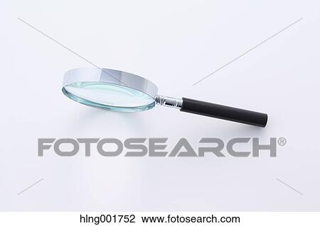 Stock Image - Magnifying glass. Fotosearch